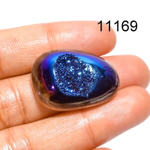 Titanium Druzy Gemstone cabochons,  Top Quality Titanium Druzy, Loose Gemstone For Jewelry Making Supplies, Handmade Titanium Druzy
