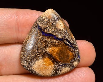 AAA Boulder Opal Cabochon, Blandad Form Lös Ädelsten, 31x28x8 mm