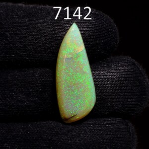 Pietra preziosa di opale monarca, pietra preziosa cabochon di opale monarca in argento sterling con forme miste, pietra preziosa sfusa per la creazione di pendenti di gioielli, regalo per lei