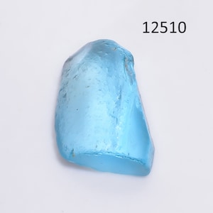 Natural Blue Topaz Raw Gemstone, Sky Blue Topaz Rough Crystal, For Jewelry Making Supply, Christmas Gift, Healing Blue Topaz As Seen Picture