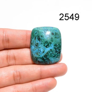 Natural Malachite Chrysocolla Gemstone, Polished Loose Designer Crystal Gemstone, Loose Gemstone for Pendent Jewelry Making Supply