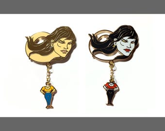 Rokorokubi Japanese Yokai Series 2 Enamel Pin