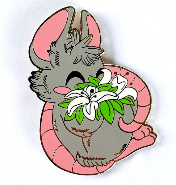 LILY RAT: Lunar New Year Zodiac Animal Pin