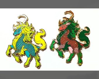 Kirin Quilin Japanese Unicorn Yokai Series 1 Enamel Pin