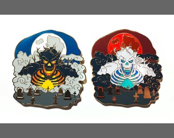 Gashadokuro Giant Skeleton Japanese Yokai Series 2 Enamel Pin