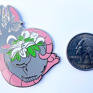 LILY RAT: Lunar New Year Zodiac Animal Pin image 2