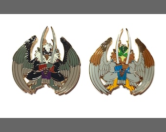 Karasu Tengu Japanese Yokai Series 2 Enamel Pin