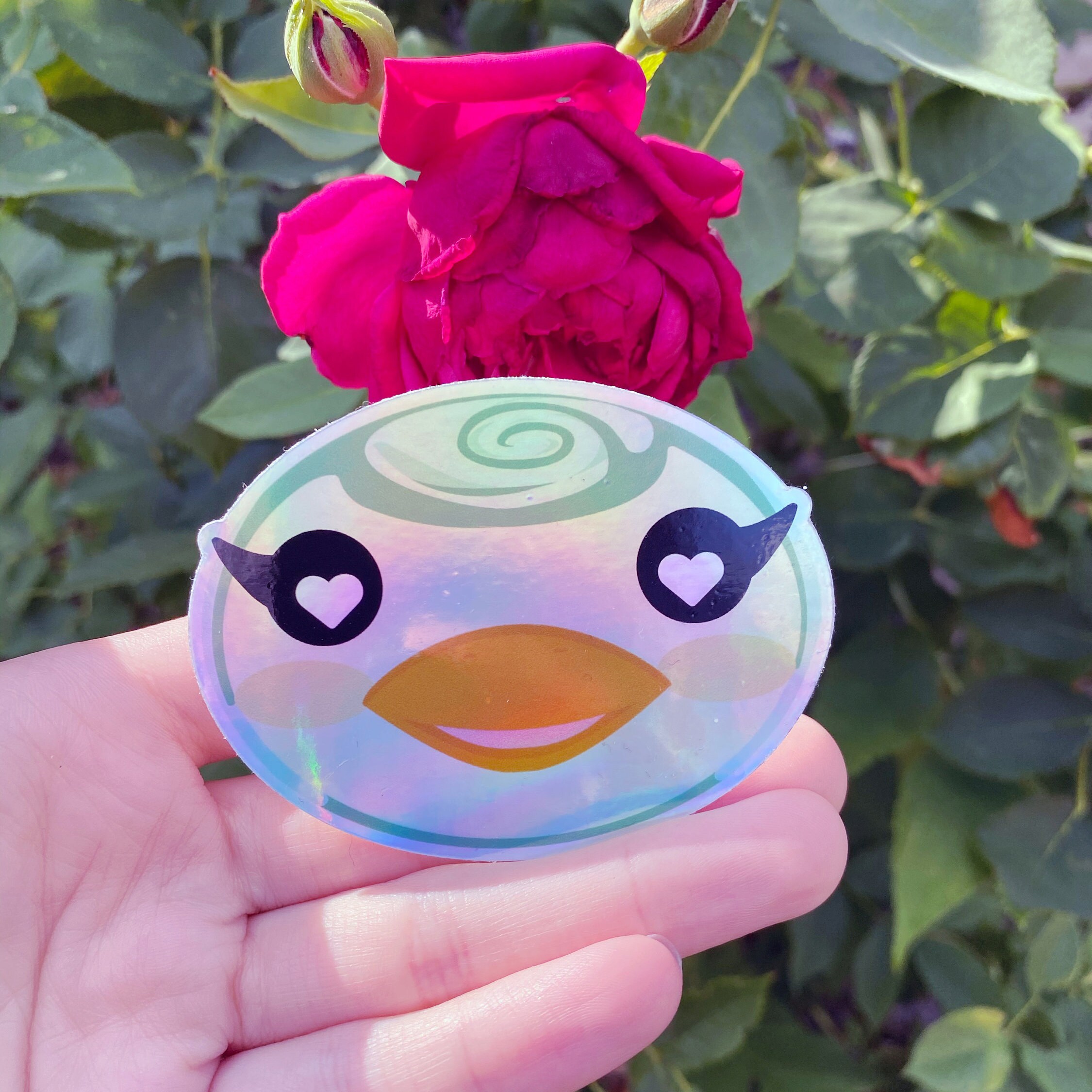 Sprinkle Animal Crossing Holographic Sticker Etsy