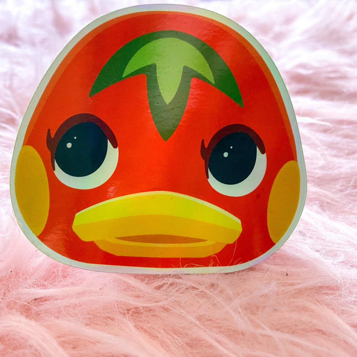 KETCHUP Animal Crossing Holographic Sticker Etsy