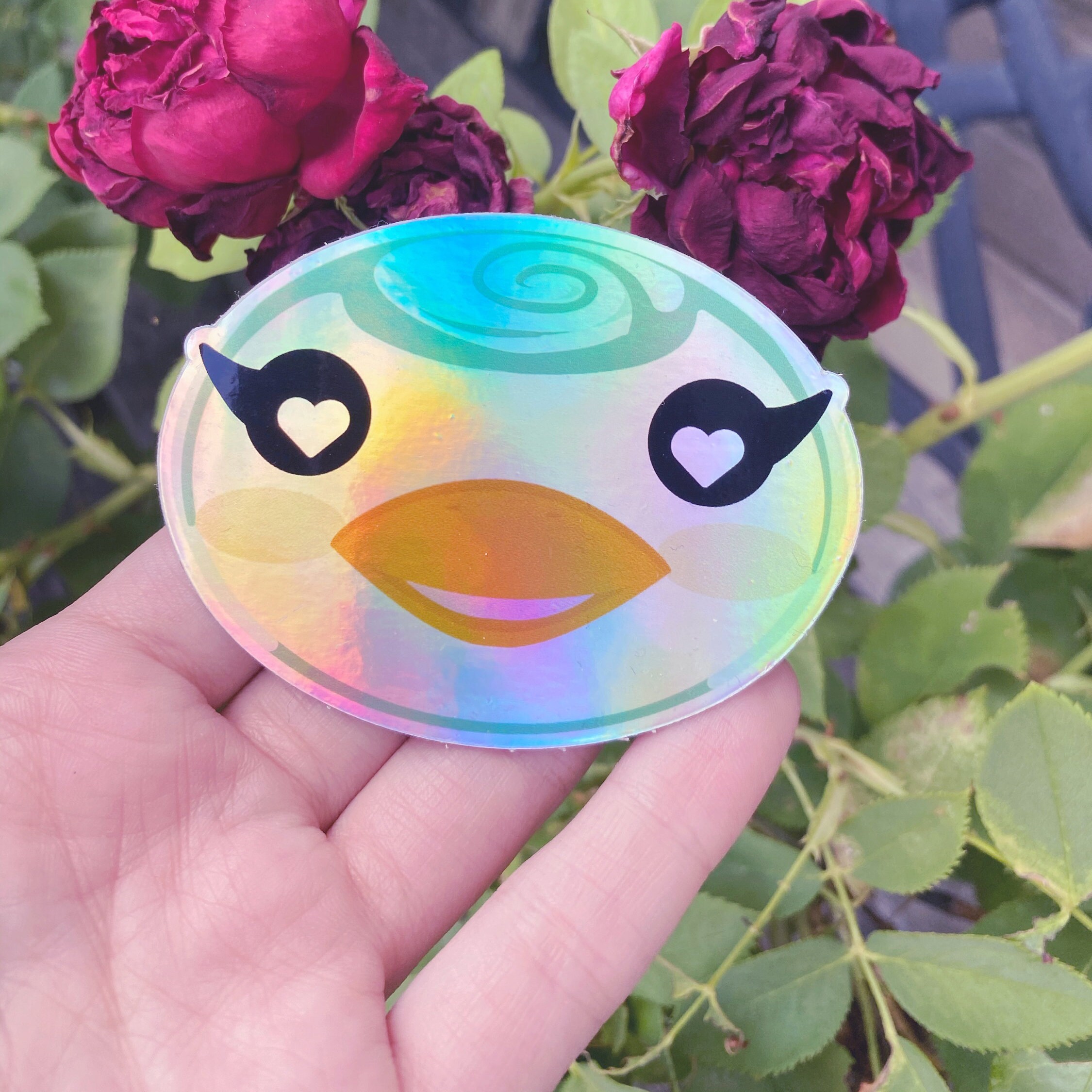 Sprinkle Animal Crossing Holographic Sticker Etsy