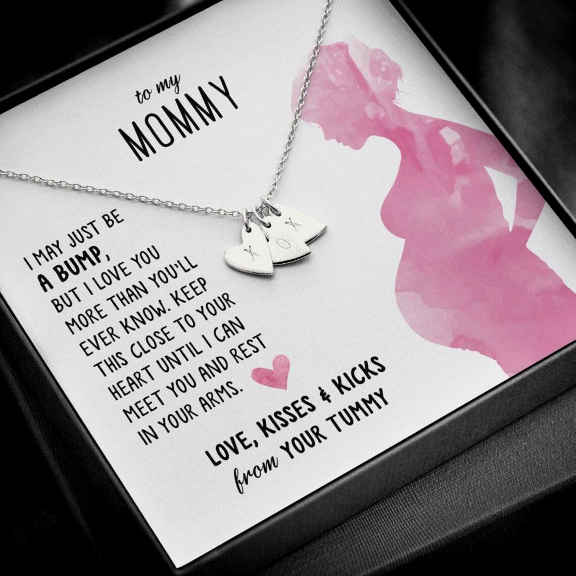 Gift From Bump to My Mommy Gift From Unborn Baby Pregnant Etsy