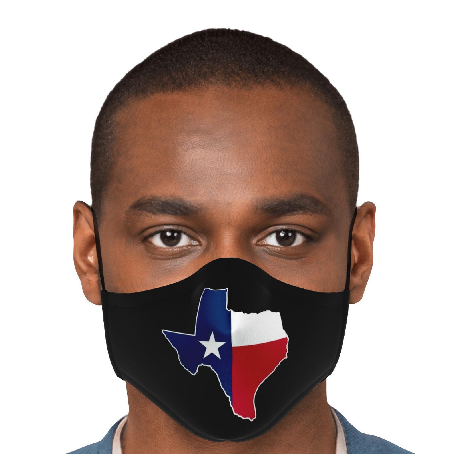 Texas Face Mask Texas Flag Mask Texas Flag Face Mask Texas Etsy