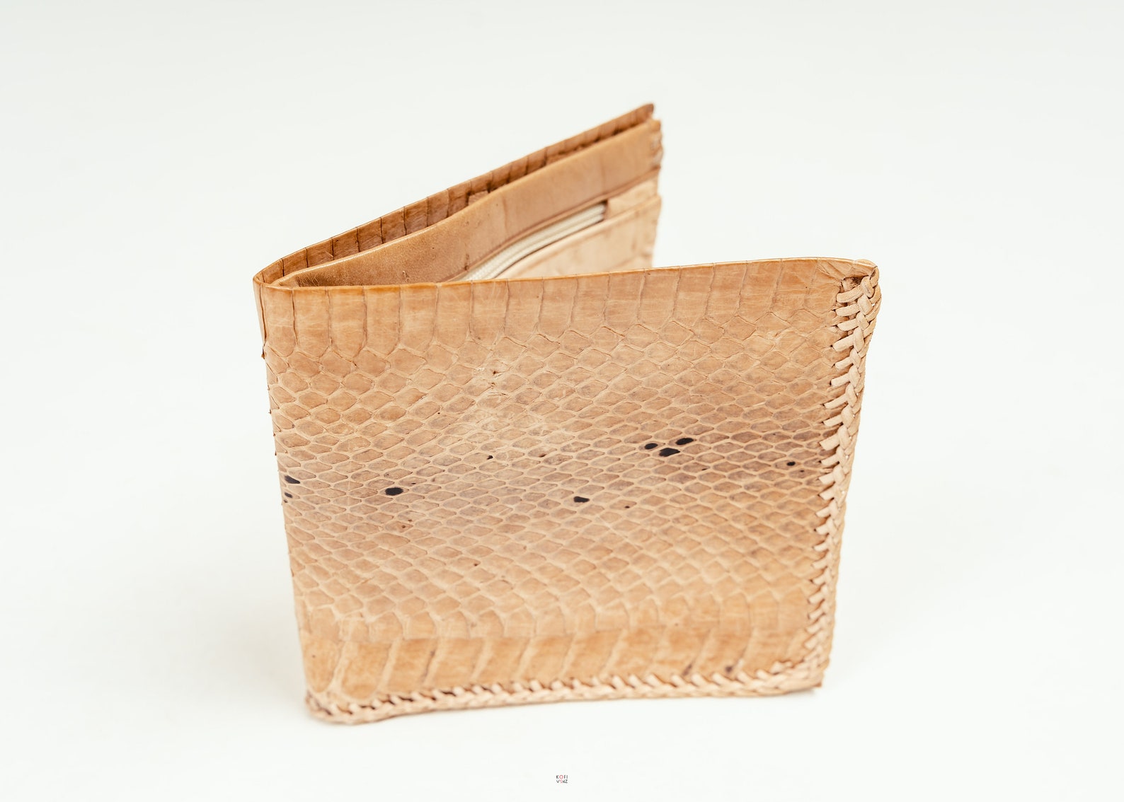 Genuine Handmade Snakeskin Leather Wallet Etsy