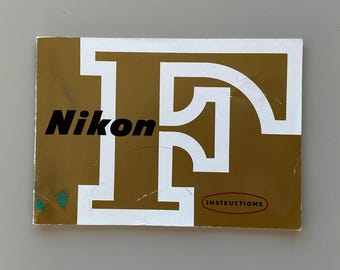 Nikon Nikomat FTN 取扱説明書 - Etsy 日本