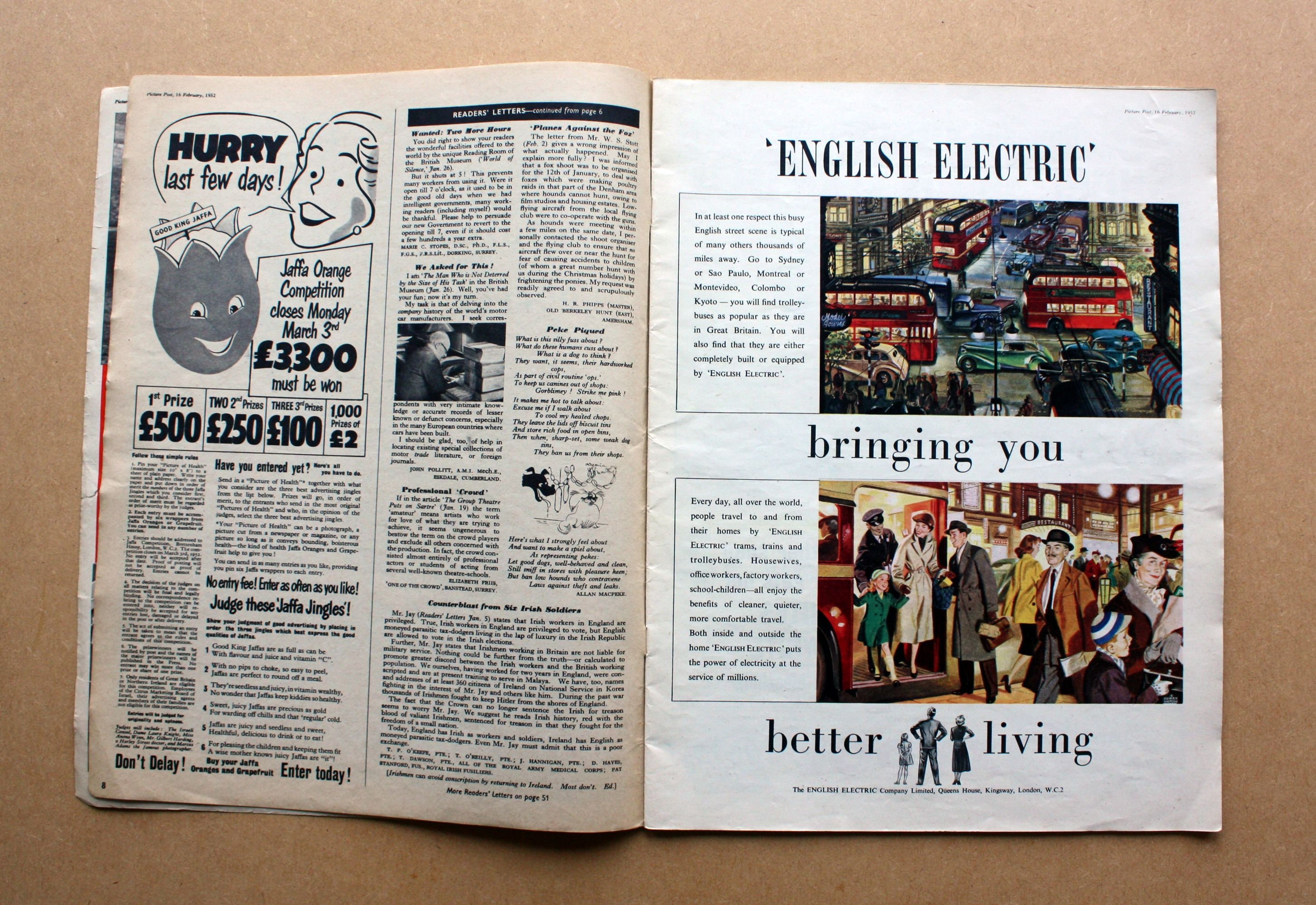 A Picture Post Magazine & the Illustrated Magazine Both Dated Etsy