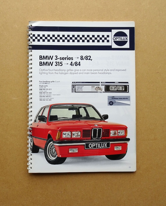 Motoring Optilux Zubehör Katalog 88/89 Merecedes Benz BMW Spoiler