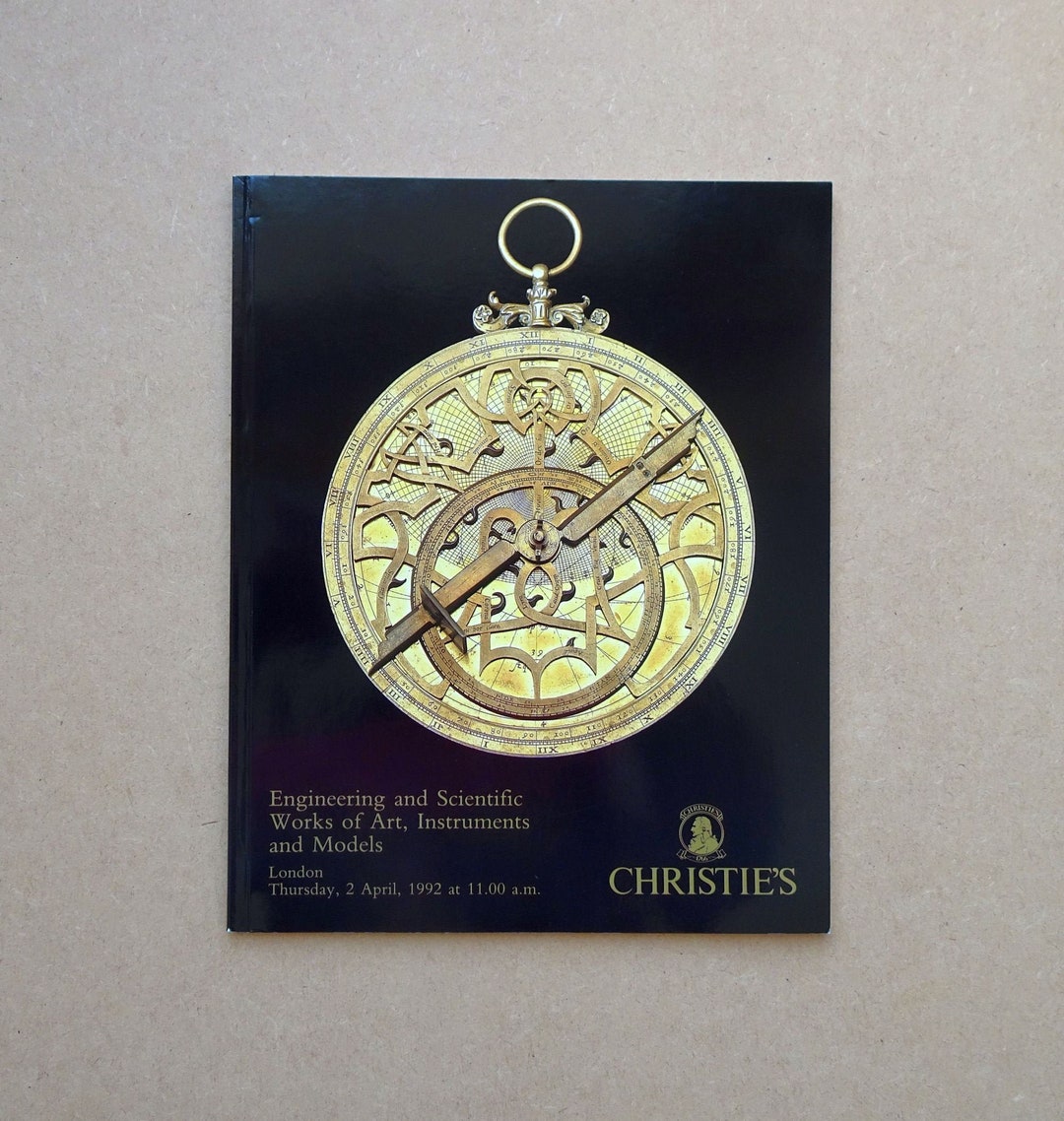 Christies Auction Catalogue of Engineering and Scientific Works of Art