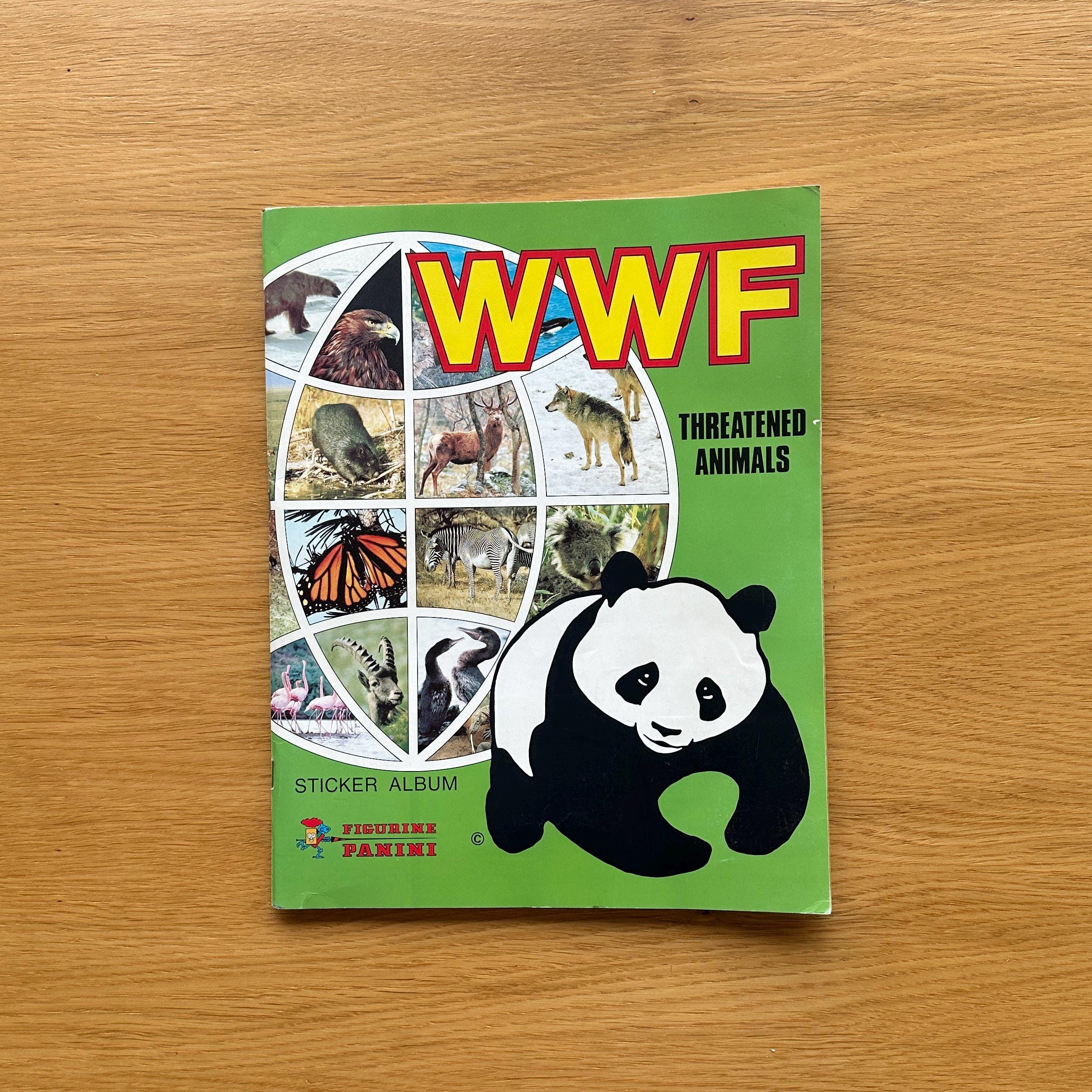 Wwf Sticker Album - Etsy