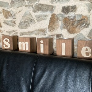 Personalized embossed candle holder