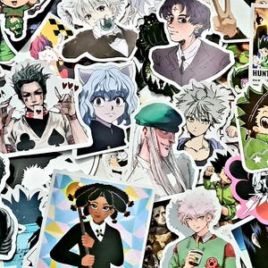 Co By Coe | Op anime geïnspireerde jagersstickers | Stickers | dagboekstickers | Anime-stickers | Animefan | kofferstickers | dagboekstickers