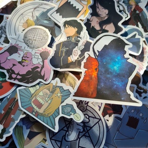 Alchemist Anime Inspired Stickers | Co by Coe | Manga | Anime decal | Journal stickers | Kindle decal | Anime Fan | Gift Idea