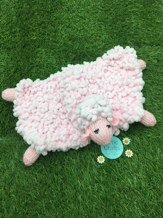 sheep baby comforter