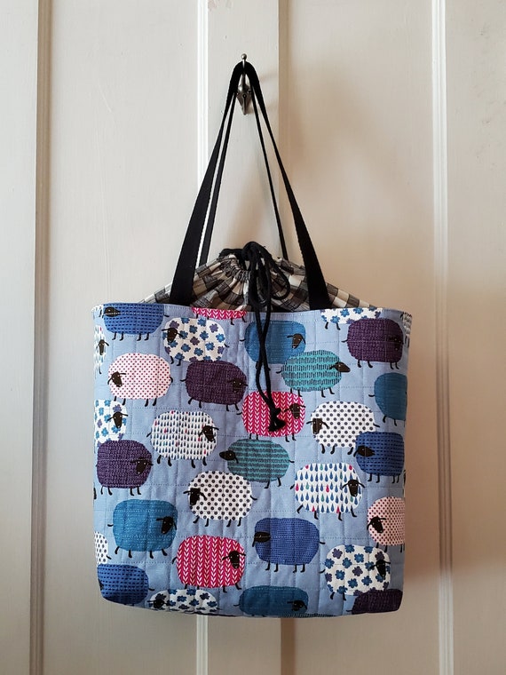 Handmade Fabric Tote Cotton Tote Tote Bag With Cute