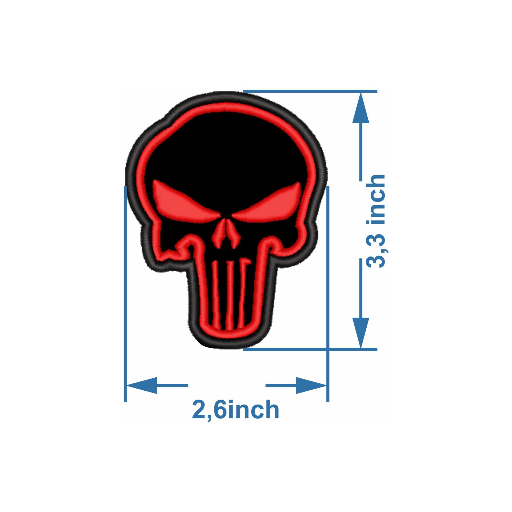 339 - VELCRO PATCH - The Punisher, Patches