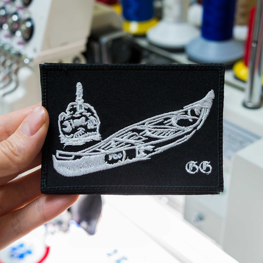 Forward Observation Group Canoe, Embroidered Velcro Patch - Etsy