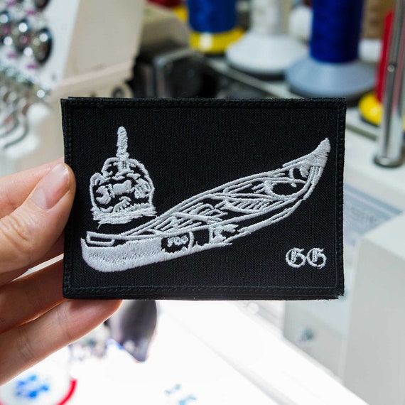 Forward Observation Group Canoe, Embroidered Velcro Patch - Etsy