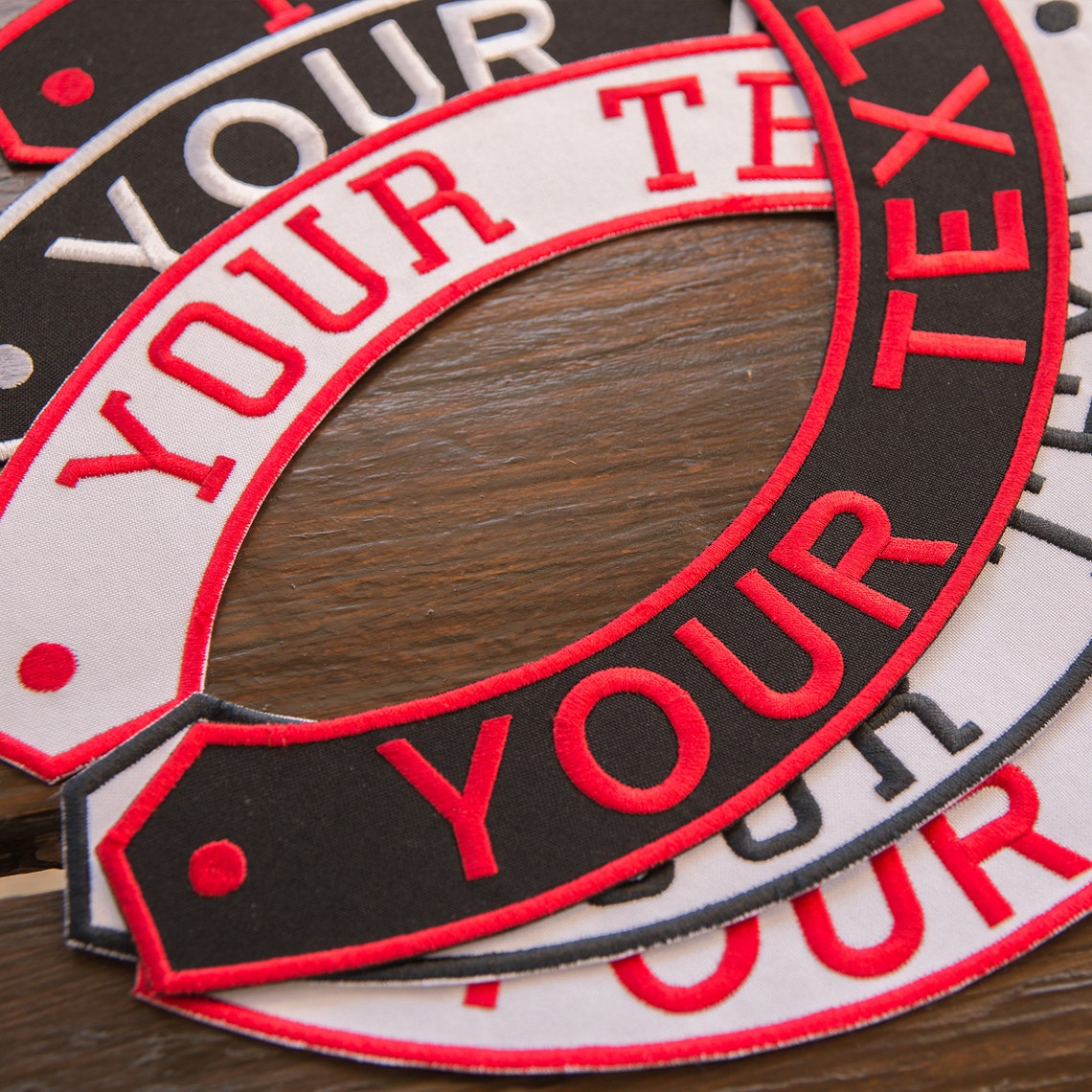 Large Custom Embroidered Patches Custom Velcro Patches Etsy