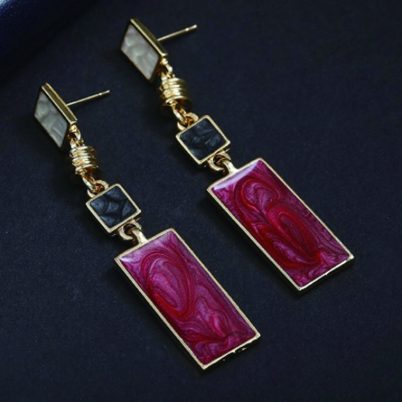 party earrings drop earrings dress earrings dangle earrings classic retro earrings stone earrings
