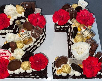 Number Cakes Etsy