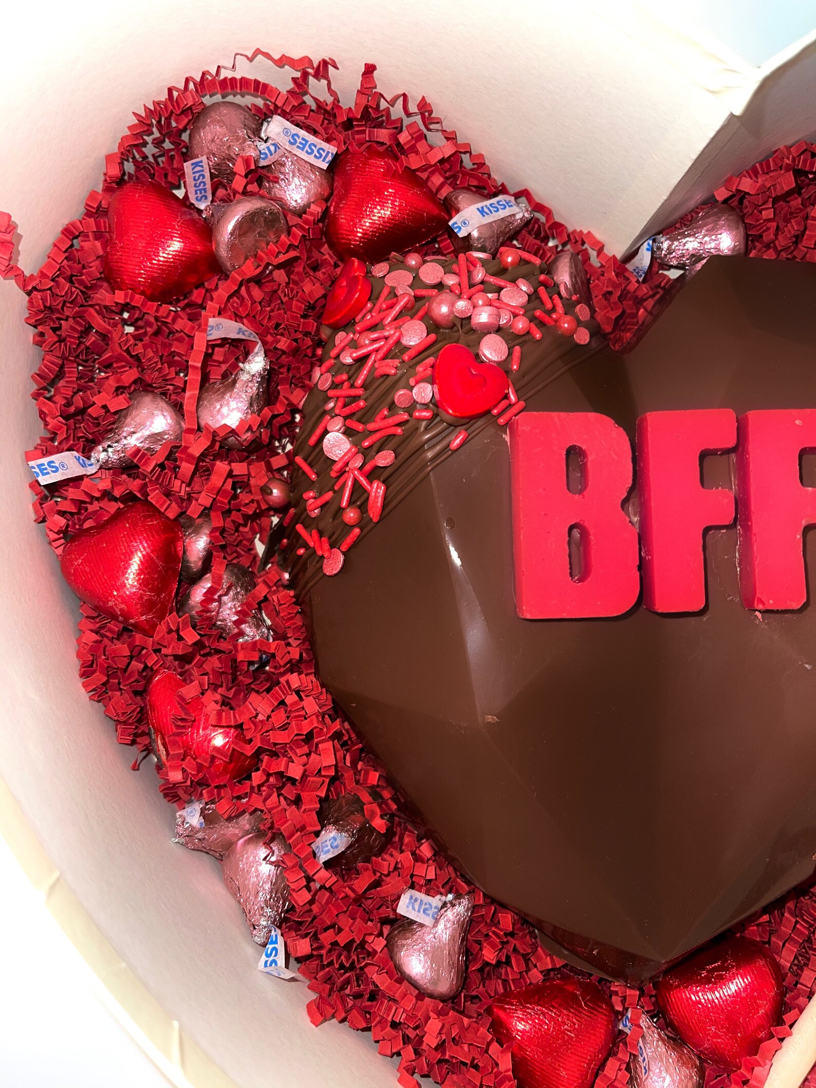 Smash box Chocolate Heart Valentine Gift Valentine Gift for | Etsy