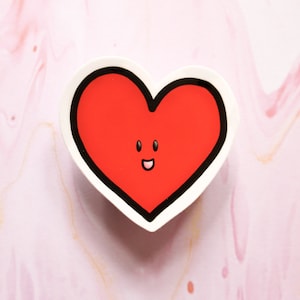 Heart Vinyl Sticker