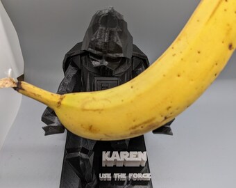 for JUMBO Darth Vader Pen is Holder - 3D Custom TEXT