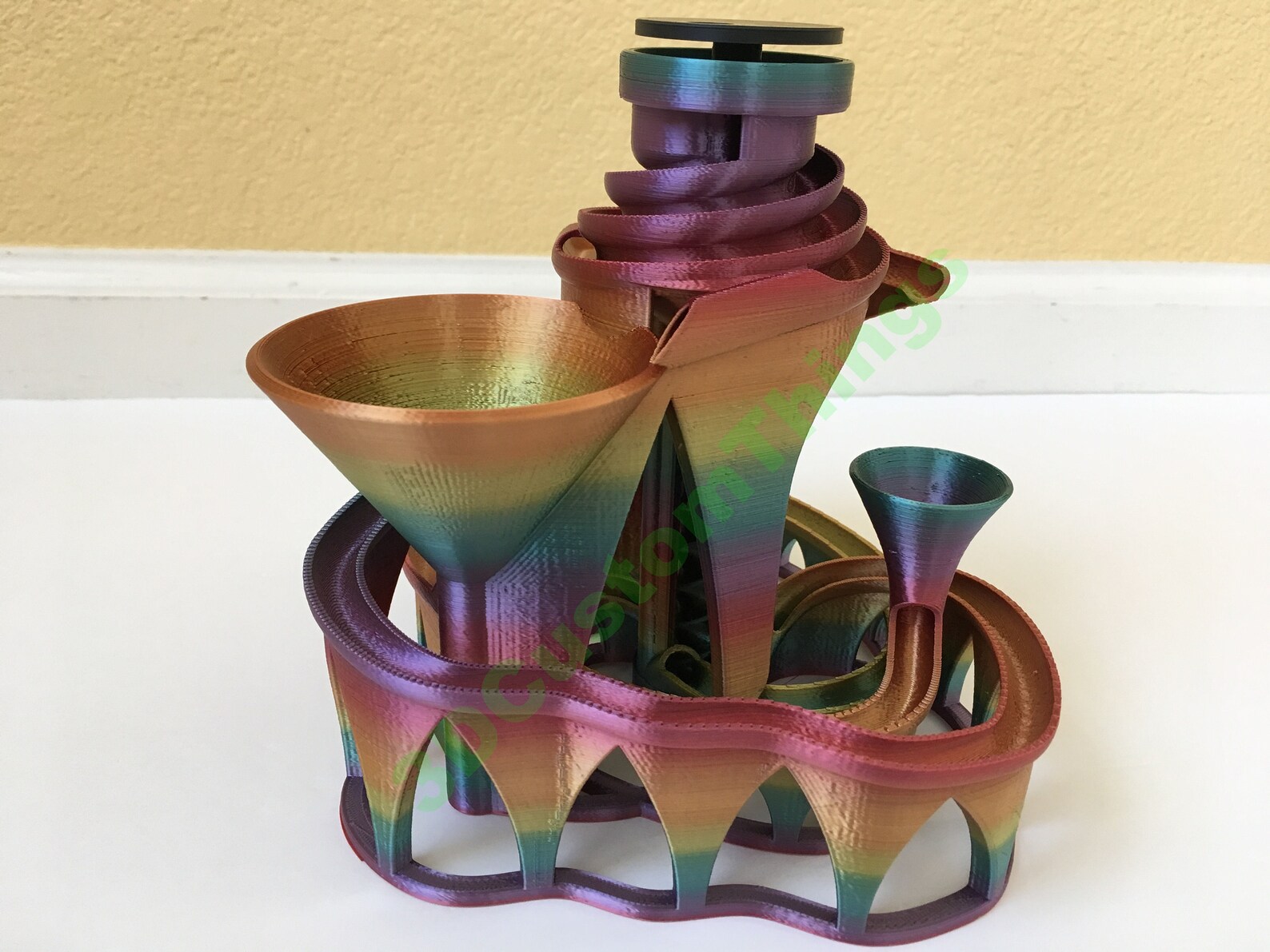 3D Printed Marble Run Toy Etsy