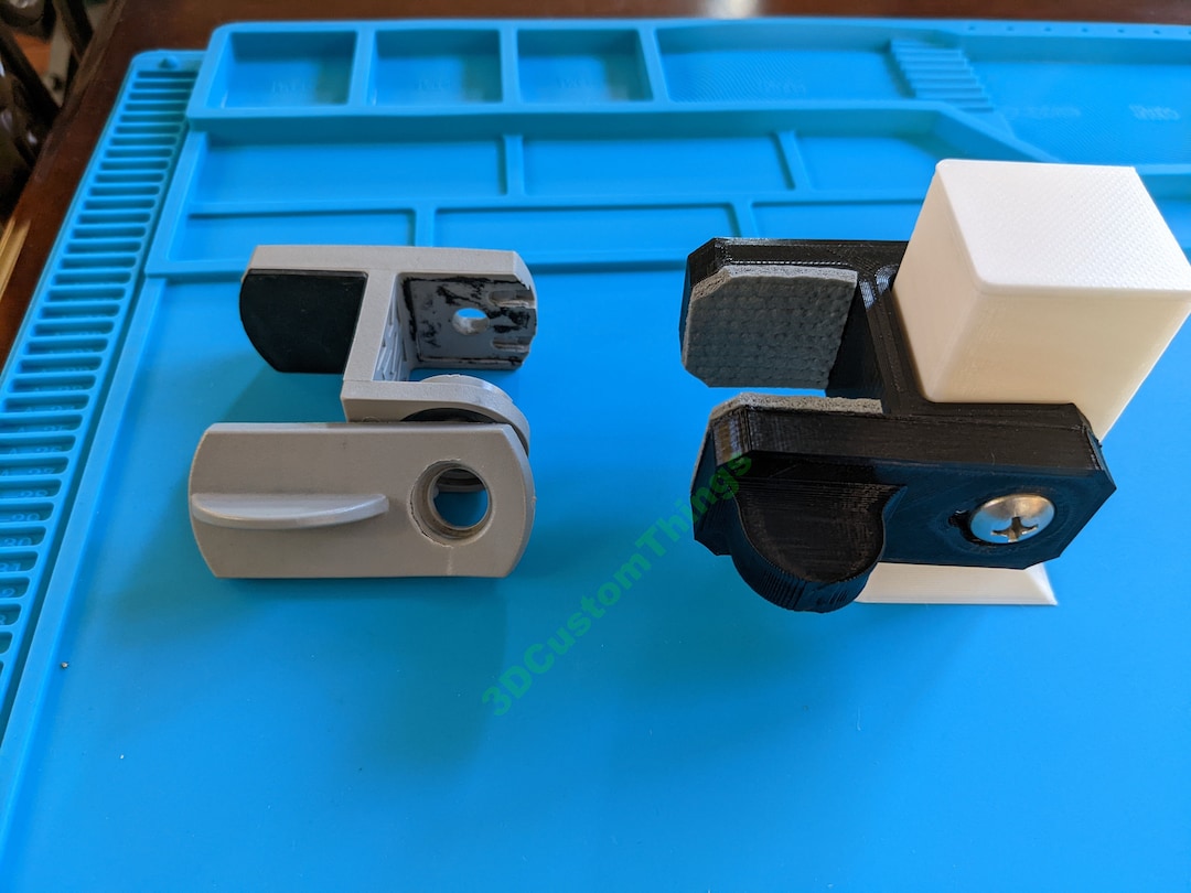 Hoaisson 4 Pcs Pontoon Gate Latches, Fits 1-1.25 Inch Square Frae