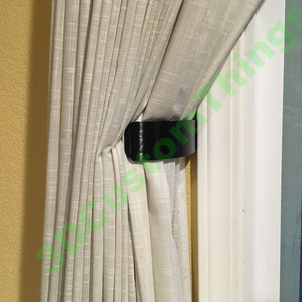 Curtain Tie Back -No holes needed - Minimalist