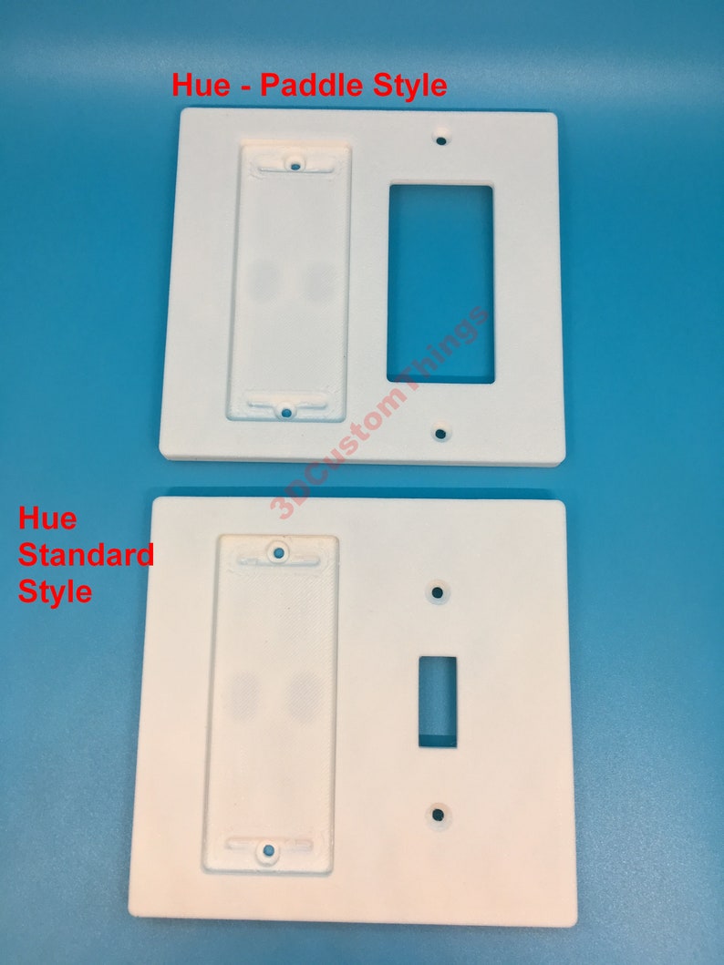 for Philips Hue Dimmer Switch Reversible Wall Plate Cover Replace Wall Switch image 2