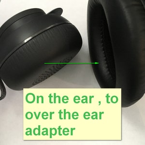 for Logitech Zone Wireless Headset ON the ear to OVER the ear adapter