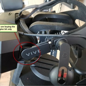 for Pimax 5K/8K/XR/BE + Vive DAS (Deluxe Audio Strap) Adapter kit