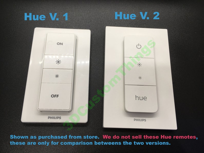 for Philips Hue Dimmer Switch Reversible Wall Plate Cover Replace Wall Switch image 3