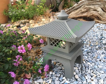 Japanese Garden Pagoda Lantern , Simulated Always ON insert
