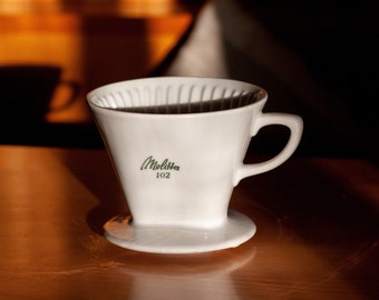 MELITTA Coffee Filter XL, No. 103 Quick Filter 4 Holes for 8-15