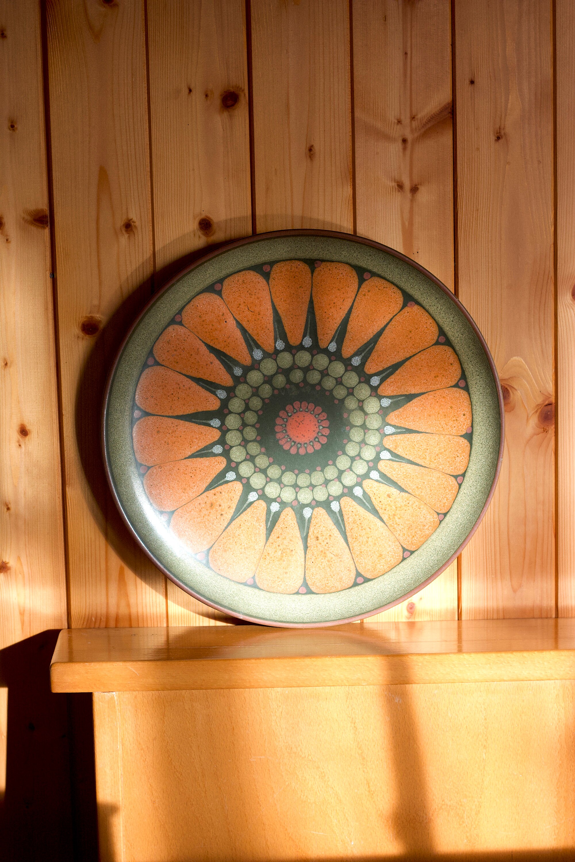 Rare Vintage KMK Ceramic Plate, LIMA, Wall Plate - Mid Century Design