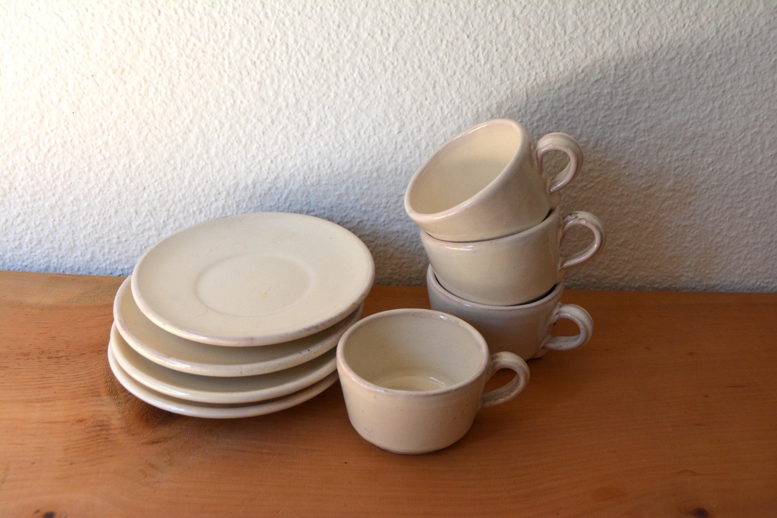 Vintage Espresso Cups - Set of 4 - Ceramiche Nicola Fasano - Made