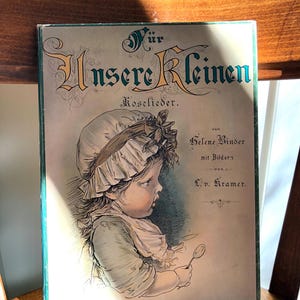 Vintage Childrens Book, Nursery Rhymes