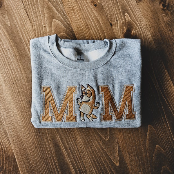 Mom Embroidered Crewneck | Mother's Day Gift | Mom | Mommy | Custom Sweater