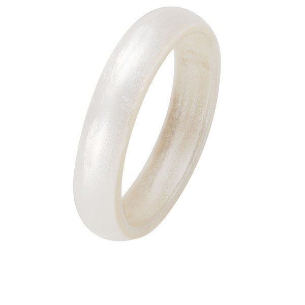 Slim Pearl Silicone Ring